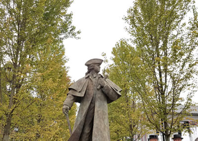 John Adams and John Hancock