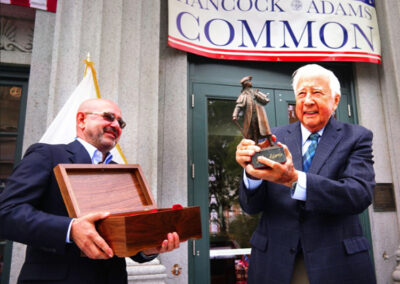 John Adams and John Hancock