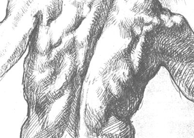 DRAWINGS drawing-study-after-michelangelo