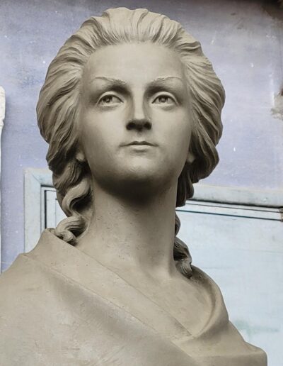 Sculpted by Sergey Eylanbekov, this statue honors Abigail Adams; Second First Lady of the United States; The wife and closest collaborator of President John Adams; A pioneering advocate for women’s rights.