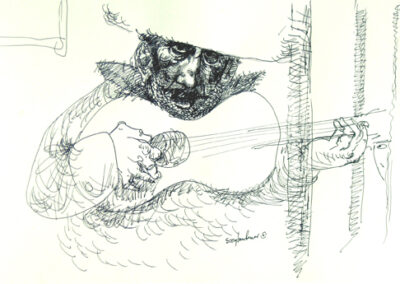 DRAWINGS new-york-subway-man-4