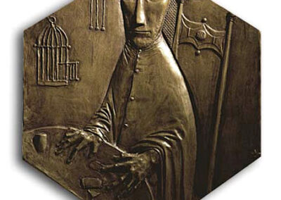Generic Sculptures 4-gambler-at-the-card-table