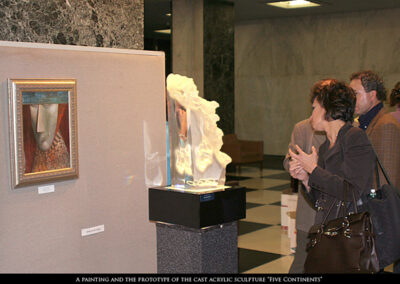 Exhibition at the United Nations Headquarters in New York City 2006