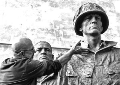 Creation of the Eisenhower Memorial Sculptures – Clay – Sculptor Sergey Eylanbekov