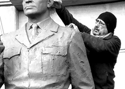 Creation of the Eisenhower Memorial Sculptures – Clay – Sculptor Sergey Eylanbekov