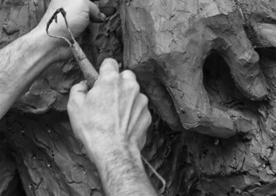 Creation of the Eisenhower Memorial Sculptures – Clay – Sculptor Sergey Eylanbekov